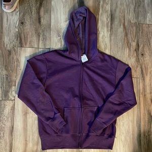 Purple hoodie